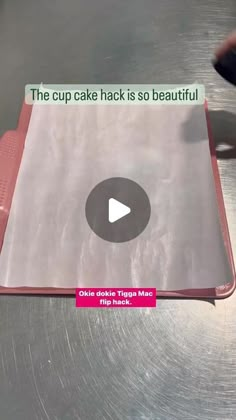 the cup cake hack is so beautiful