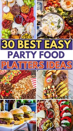 the ultimate party food platters ideas