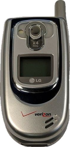 an old cell phone with the time displayed