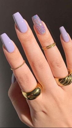 Fantastic Nails, Euphoria Nails, Lilac Nails, Purple Acrylic Nails, Lavender Nails, Homecoming Nails Acrylic