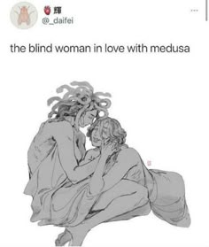 Blind Woman, Woman In Love, Lesbian Art, Magnum Opus, Mythology Art, Wow Art, Greek Mythology, Art Reference Poses, Pretty Art