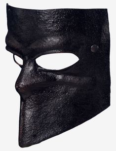 Adjustable Gothic Mask, Black Medieval Masquerade Mask, Medieval Black Mask For Costume, Medieval Black Costume Mask, Medieval Black Masquerade Mask, Black Full Face Masks For Costume, Black Full Face Masks For Costumes, Full Face Black Costume Mask, Medieval Black Mask For Masquerade