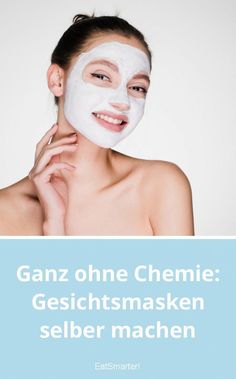 Gesichtsmasken selber machen, denn das geht ganz einfach. EAT SMARTER zeigt Ihnen die besten Anleitungen und sagt Ihnen, was Sie beachten müssen. Peeling Mask, Diy Kosmetik, Diy Hair Mask, Asian Skincare, Beauty Guru, Blush Makeup, Skin Tightening, Face Skin