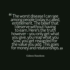 a quote from gordon haleom that says, the worst disease i can see among people today is called