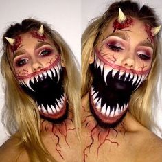 Halloween Hombre, Holloween Makeup, Halloween Makeup Diy, Amazing Halloween Makeup