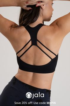 Fall in love with our yoga inspired leisure and activewear clothing. Jala is designed to flow with you throughout the day. Our boho styles are made in, Los Angeles, USA. Featuring womens yoga pants, cozy joggers, leggings, sportsbras, crop tops and so much more. Free shipping on all US orders over $50. Enjoy 20% off use code MYPIN Pilates Wear, Cute Workout Outfits, Fitness Wear Outfits, Sportswear Fashion, Racerback Bra, Yoga Pants Women, Yoga Bra, Yoga Workout