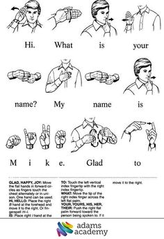 an instruction manual for how to use the hand signals in english and spanish, with instructions on