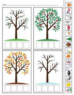 the printable tree worksheet for preschool