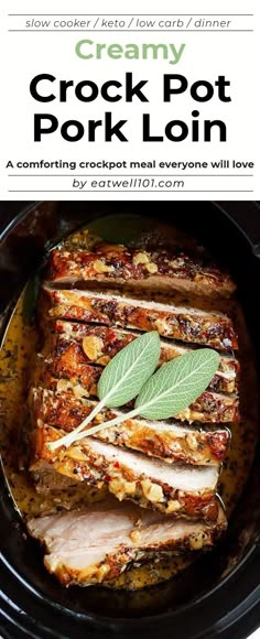 the crock pot pork loin cookbook