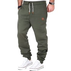 Season:Spring  Summer; Fabric:Cotton Blend; Gender:Men's; Style:Casual,Fashion; Occasion:Daily,Going out,Outdoor; Fit Type:Regular Fit; Function:Quick Dry,Breathable,Soft,Comfort; Waistline:Mid Waist; Pattern:Plain; Design:Pocket; Pants Type:Joggers,Sweatpants,Trousers,Joggers,Fleece Pants; Front page:FF; Listing Date:07/13/2023; Hips:; Length:; Waist: Jogging Pants Men, Drawstring Trousers, Winter Running, Trouser Pocket, Outdoor Training, High Street Fashion, Men Pants, Running Pants, Casual Athletic