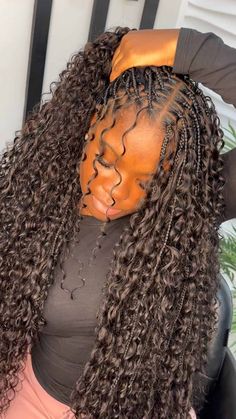 40 Bora Bora Braids Hairstyles Trending Right Now Close Braids Hairstyles, Bora Bora Bob Braids, Braids Hairstyles Goddesses, Pretty Hairstyles Braids, Micro Goddess Braids, Knotless Braids Wedding, Bobo Braid Hairstyles, Full Goddess Braids, Winter Protective Hairstyles Braids