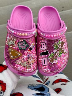 As seen on the pictures/videos, not crocs , very soft and more comfortable than crocs. this beautiful design can also be made in crocs too at extra cost if it is your preferred . Bling Bling  Custom Made Clog, very beautiful, Classy and unique. Bedazzled Crocs, Bedazzled Shoes, Clogs Shoes, Bling Bling, Picture Video, Clogs, Beautiful Design, Custom Made, Roses