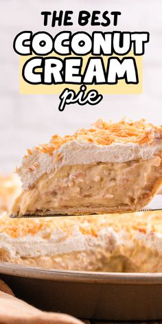 How to make a coconut cream pie