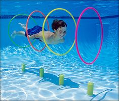 Swimming Pool Activities, Pool Party Set Up, Rings For Boys, Pool Party Activities, Fun Pool Games, Swimming Pool Party