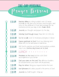 a poster with the words prayer break on it