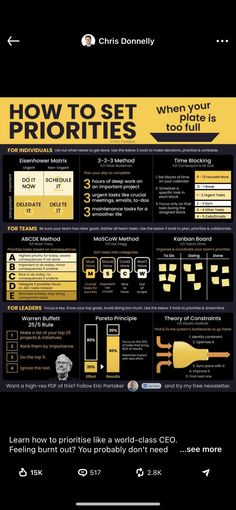 the info sheet shows how to set prioritys for mobile phones and what they can do