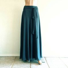 Teal Blue Maxi Skirt. Teal Blue bridesmaid Skirt. Long Evening Skirt. Chiffon Floor Length Skirt. Flowy Chiffon Bridesmaid Skirt, Elegant Long Skirt For Bridesmaids, Elegant Blue Floor-length Maxi Skirt, Fitted Chiffon Full Skirt, Elegant Blue Full Length Maxi Skirt, Flowy Full-length Tulle Maxi Skirt, Fitted Blue Elegant Wrap Skirt, Elegant Flowy Skirt For Bridesmaids, Elegant Blue Chiffon Maxi Skirt