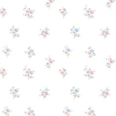 a white background with pink flowers on it