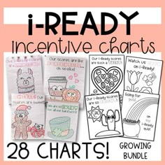 i-Ready Incentive Charts by Simple and Cozy Classroom | TPT Iready Incentive Charts Fall, I Ready Goal Chart, Iready Reward Anchor Chart, Class Incentive Chart, Incentive Charts For Students, I Ready Incentive Chart, Iready Data Tracking Bulletin Board, Iready Incentive Chart, Iready Incentives