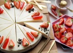 Aardbeien-oreo cheesecake | Kookmutsjes Sweet Food, Healthy Happy, Sweet Recipes, Cheddar