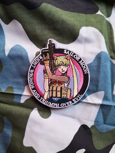 Available here:  https://www.feicorp.org/military-waifus Morale Patches, Video Game Anime, Game Anime, Morale Patch, Cool Patches, Custom Action Figures, Sailor Scouts, Clothing Patches, Religious Jewelry