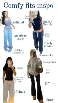 #comfy #comfystyle #uggs #americana #americaneagleoutfitters #jeans #jeansstyle #skims #ootd #demetraoutfits #addidas #edikted #outfits Dementra Style, Where To Get Clothing Basics, Outfits With Where To Buy, Outfit Ideas For School Collage, Outfits For Shopping Day Winter, Colors For Brunettes To Wear Outfits, Outfit Inspo For Brunettes, Cute Winter Outfits School, Shopping Outfit Mall