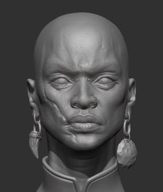 Zbrush Character, Monster Under The Bed, Sculpting Tutorials, Zbrush Tutorial, Anatomy Sculpture, Digital Sculpting, Cyberpunk Girl, Portrait Sculpture, 3d Modelling