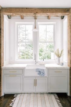 the kitchen is clean and ready to be used as a place for cooking or eating