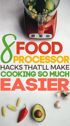 food processor hacks that'll make cooking so much easier