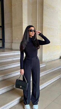 Classy Elegant Everyday Outfits, Office Black Outfits Women, Outfit For A Job Interview For Women, Smart Casual Birthday Outfit, Basic Outfits Modest, Classy Tshirt Outfits, Formal Interview Outfit Woman, Job Interview Outfit Winter, Job Interview Outfit For Women