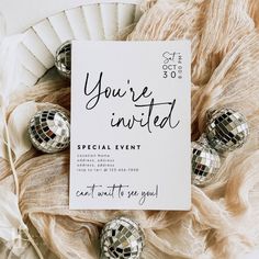 Modern Minimalist Business Invitation Canva Template | Rylee - Trendy Fox Studio Free Party Invitations Templates, Invited Card Design, Pr Invitation, Grand Opening Party Ideas, Womens Gathering, Spa Invitations, Social Event Ideas, Launch Party Invitation, Event Launch