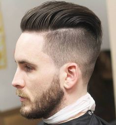 Undercut With A Beard Best Undercut Hairstyles, Growing Your Hair Out, Undercut Pompadour, Popular Haircuts