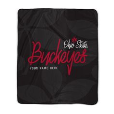 Pixsona Pixel Fleece Licensed Ohio State Buckeye Leaves Pixel Fleece Blanket | Personalized | Custom Buckeye Leaf, Grey Flannel, Comfort Blanket, Fleece Blankets, Blanket Personalized, Ohio State Buckeyes, Beautiful Blankets, Ohio State, Plush Blanket