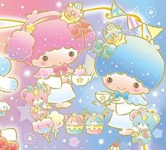 Sanrio Pictures, Sanrio Wallpaper, Random Stuff, Twins, Hello Kitty, Kitty