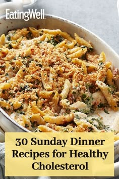 a casserole dish with chicken and spinach in it on a blue table cloth