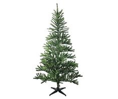 a small christmas tree is shown against a white background