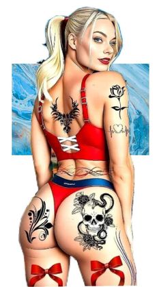 Margot Robbie Harley, Harley Quinn Drawing, Joker Pics, Harley Quinn Artwork, Chicano Art Tattoos, Video Call With Boyfriend Screen Photo, Superhero Villains, Incredible Tattoos, Batman Wallpaper