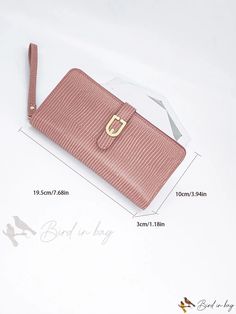 Bird in Bag - Womens Multi-Function Large Capacity Zip-Up Classic Wallet, Suitable for Phone Storage Versatile Large Capacity Rectangular Wallets, Trendy Portable Wallets For Travel, Trendy Portable Wallet For Travel, Trendy Wallets With Cell Phone Pocket For Daily Use, Large Capacity Rectangular Wallet For Daily Use, Large Capacity Rectangular Wallets For Everyday Use, Versatile Large Capacity Wallet For Everyday Use, Large Capacity Everyday Wallet, Everyday Large Capacity Rectangular Wallet