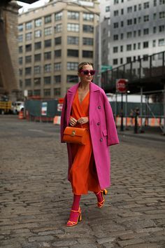 Pink Fashion Outfits, Blair Eadie, Orange Tiger, Atlantic Pacific, Fall Staples, Dress Guide, Fashion Sites