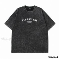 Olivia Mark - Vintage Washed Mineral-Infused Soft Cotton Relaxed Fit Sweater for Children Soft Streetwear, Character Pattern, Legging Jeans, Summer Streetwear, Summer Pattern, Tees For Women, Mens Pajamas, T Shirt For Women, Mongolia