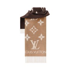 LOUIS VUITTON® - Reykjavik Gradient Scarf - Beige Scarf Guess, Lv Scarf, Christian Soldiers, Louis Vuitton Scarf, Woman Accessories, Gradient Yarns, Louis Vuitton Official, Ombre Effect, Reykjavik