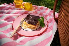 Still life photography of tasty desserts at a picnic. Photo Jenna Gang #jennagang #foodphotography #foodstyling #food #dessert #picnic #colorfulfood #ombre #tastyfoodideas #recipes #easyrecipes #easyfood #foodphotographystyling #foodphotographytips #foodphotographyideas #foodphotographybackgrounds #conceptualfood #conceptualfoodphotoshoot #photoshootideas #colorfulfood #nycfood Dessert Picnic, Food Photography Ideas, Chilled Desserts, Fruit Parfait, Baked Peach, Tasty Desserts, Love Wellness