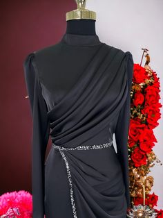 Modest Fitted Maxi Dress For Parties, Modest Long Dress For Party, Modest Long Sleeve Maxi Dress For Formal Occasions, Modest Long Sleeve Maxi Dress For Formal Events, Formal Maxi Dress For Eid, Long Sleeve Maxi Dress For Eid Banquet, Modest Long Party Dress, Elegant Evening Maxi Dress For Eid, Modest Long Sleeve Party Maxi Dress