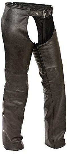 Harley Davidson Store, Harley Davidson Merchandise, Riding Chaps, Leather Chaps, Motorcycle Pants, Ebay Store Design, Classic Leather, Leather Gloves, Grey Leather