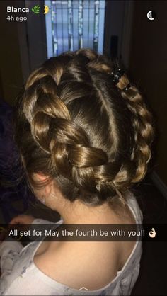 Leia Hair, Princess Leia Hair, Padmé Amidala, May The Fourth Be With You, Prom Hairstyles, Princess Leia, Force Awakens, Prom Hair