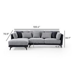 Palette Air Leather Sectional