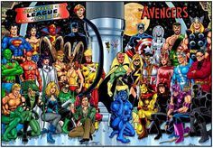 an image of the avengers team