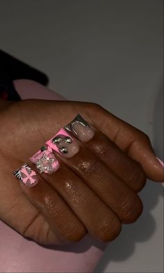 Books Open, Tapered Square Nails, Duck Nails, Dope Nail Designs, Exotic Nails