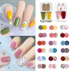 Description: 100% Brand New and high quality. 1.Easy to disassemble and environmentally friendly. 2.Peel off the nail latex and apply it on the nail where you want to polish. 3. Give the fingertips the color of jumping. 4. It can be torn, changeable, healthy and lasting. 5. It has no pungent odor, no bake and quick drying, and can tear nail polish. Applicable people: general Skin Type: General Net content: 8ml Shelf life: 3 years Color:As shown Size:One size (1 inch = 25.4mm or 1mm = 0.0393 inch) Package Includes: 1Set Two-tone Nail Polish Notice: 1. Please allow 2-3% error due to manual measurement. Please make sure you do not mind before you bid. 2. The colors may have different as the difference display,please understand. Two Tone Nails, Nail Polish Manicure, Water Based Nail Polish, Nail Polish Nail Art, Powder Nail Polish, Polish Manicure, Professional Nail Art, Nails Polish, Uv Gel Nails