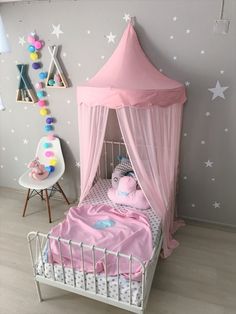 This Pink Canopy is made from Chiffon and roof part is afbric with %65 cotton and %35 polyester . The pink tent has a soft and light color so will be fitted very well for the pure princess rooms. Magical details will come to your Kids bedroom or play room with this princess canopy. The Hanging tent is gorgeus for girl rooms. You need to hang it to wall not to ceiling. This bed canopy is easy to fold up . A wonderful gift for a birthday, and another occasion. PLEASE NOTE THAT THIS IS FOR DECORATI Princess Rooms, Reading Nook Tent, Pink Canopy, Girls Canopy, Pink Tent, Princess Canopy, Hanging Tent, Tent Canopy, Kids Canopy